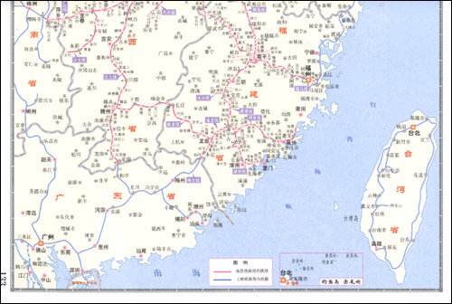 中國鐵路地圖